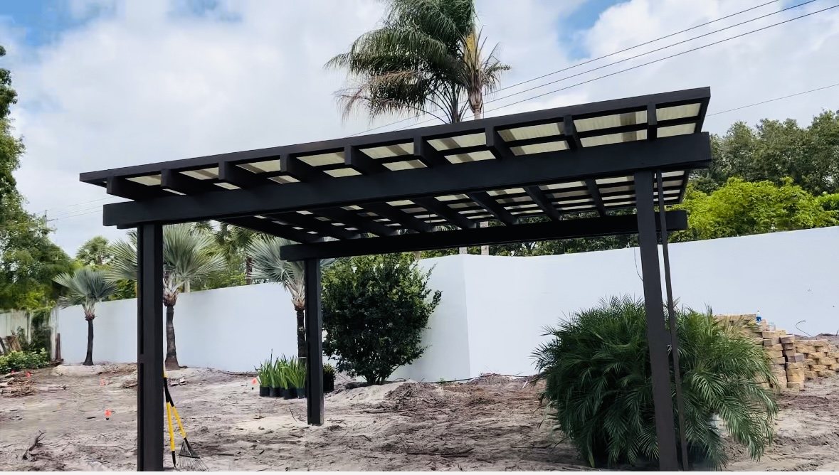 Custom Pergola Installation